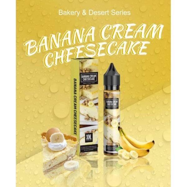 BAKER DESSERT 10ML (SG VAPE COD) - BANANA CREAM CHEESE CAKE