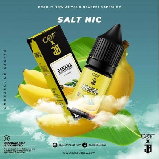 COF X JB 10ML (SG VAPE COD) - BANANA CHEESE CAKE