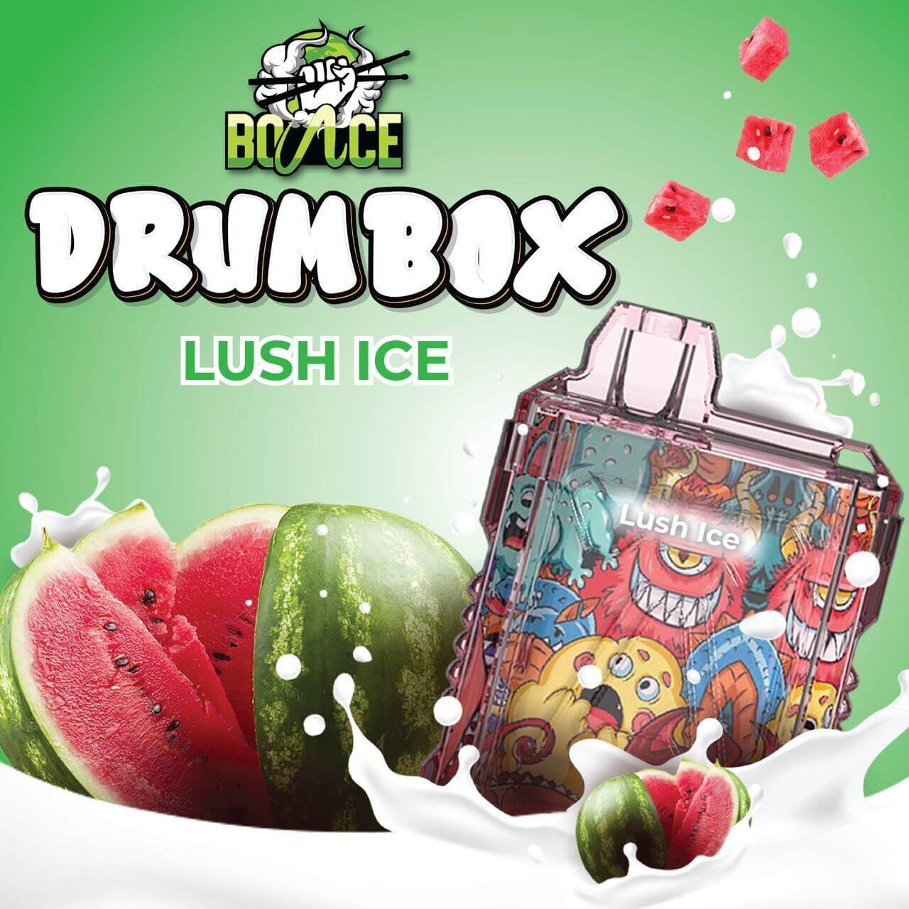 BOUNCE 7000 DRUM BOX(SG VAPE COD)-LUSH ICE