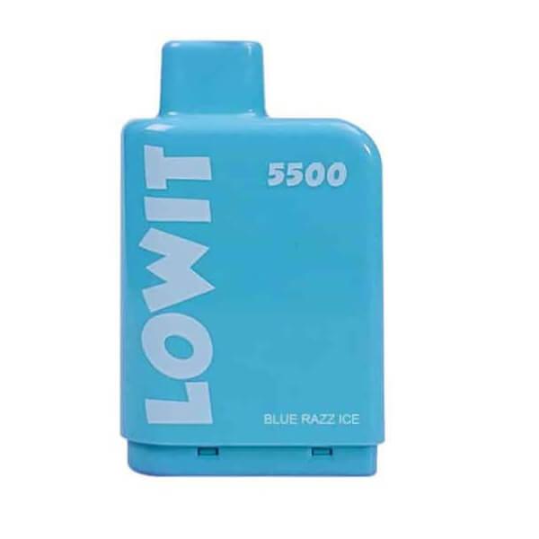 ELF BAR LOWIT 5500 POD (SG VAPE COD)-BLUE RAZZ ICE