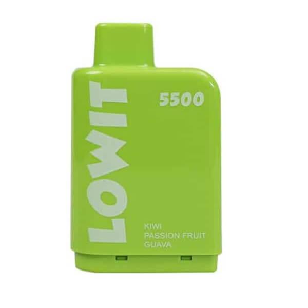 ELF BAR LOWIT 5500 POD (SG VAPE COD)-KIWI PASSION FRUIT GUAVA