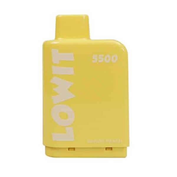 ELF BAR LOWIT 5500 POD (SG VAPE COD)-MANGO PEACH