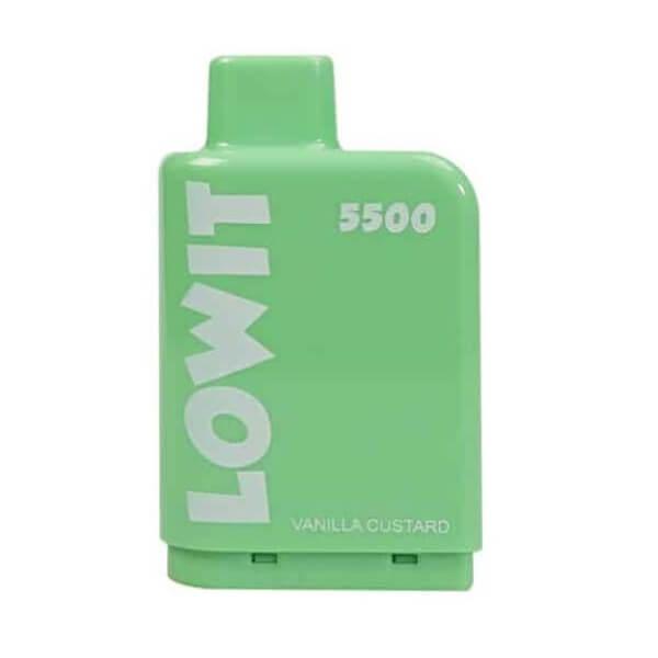 ELF BAR LOWIT 5500 POD (SG VAPE COD)-VANILLA CUATARD