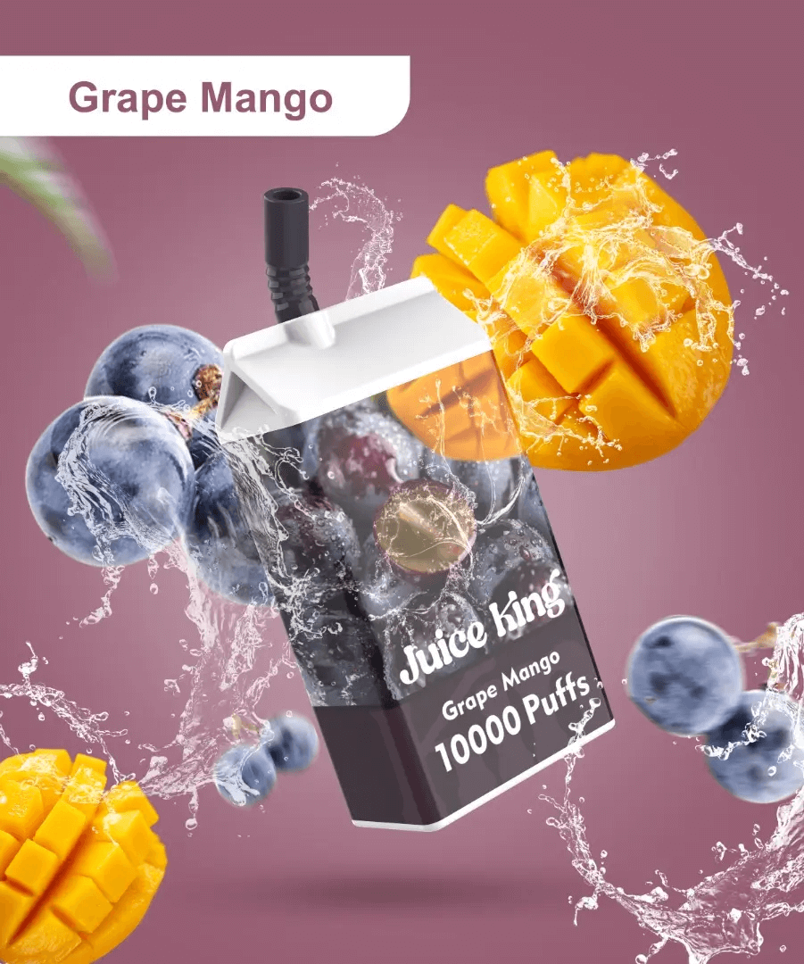 JUICE KING 10000 (SG VAPE COD)-GRAPE MANGO