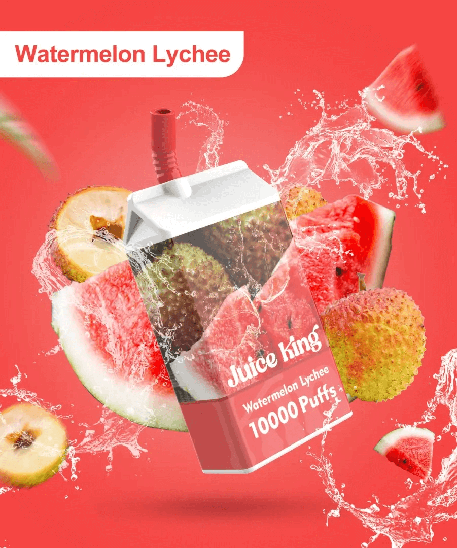 JUICE KING 10000 (SG VAPE COD)-WATERMELON LYCHEE