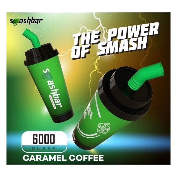 SMASH BAR 6000(SG VAPE COD)-CARAMEL COFFEE