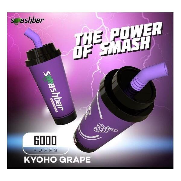 SMASH BAR 6000(SG VAPE COD)-KYOHO GRAPE