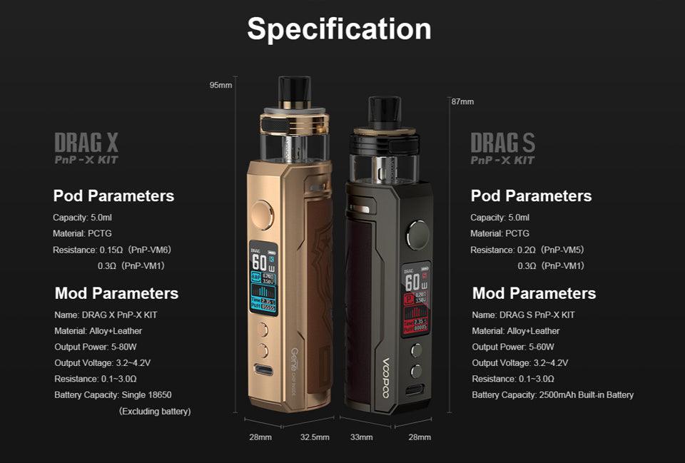 Voopoo Drag S PnP-X Pod Kit