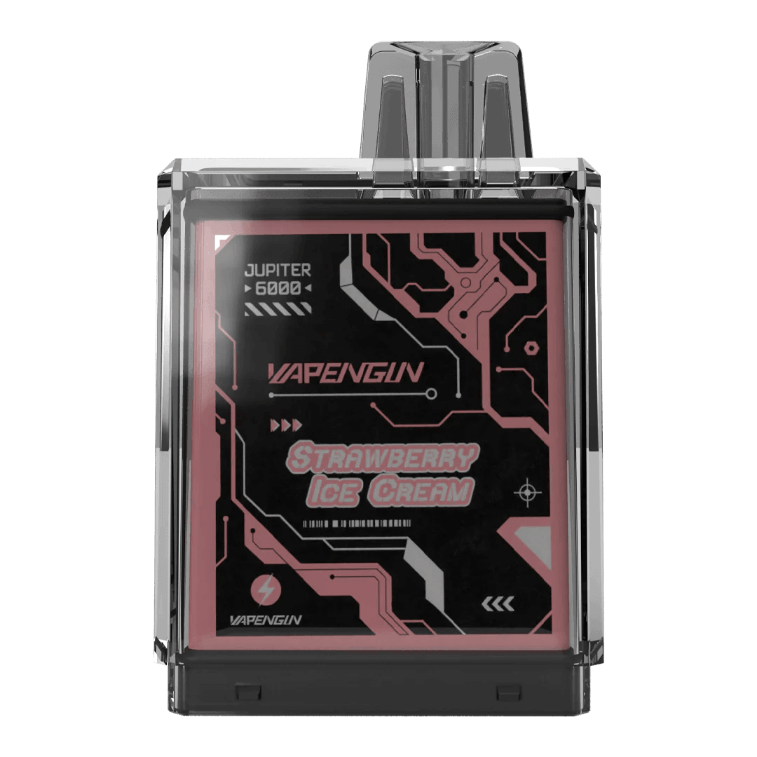 Vapengin Jupiter 6000(SG VAPE COD)-STRAWBERRY ICE CREAM