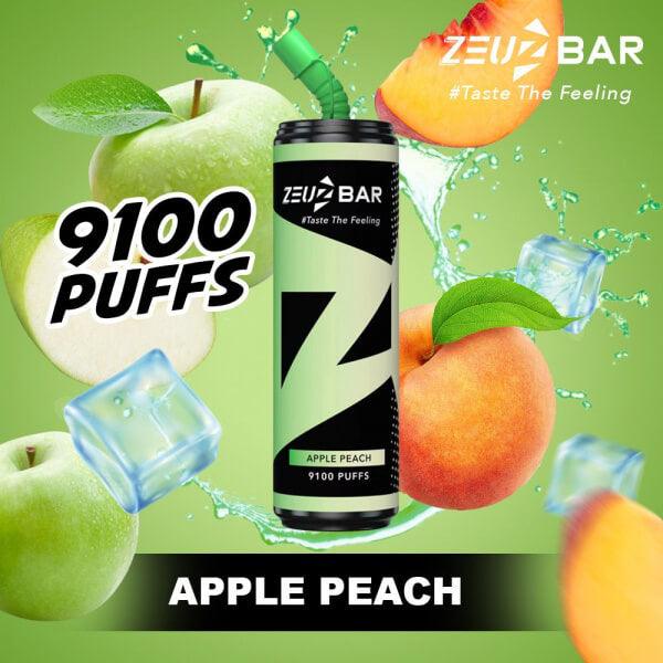 Zues-Bar-9100-Puffs-Apple-Peach-(SGVAPESGCOD)