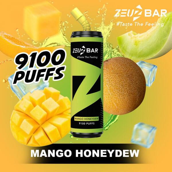 Zues-Bar-9100-Puffs-Mango-Honeydew-(SGVAPESGCOD)